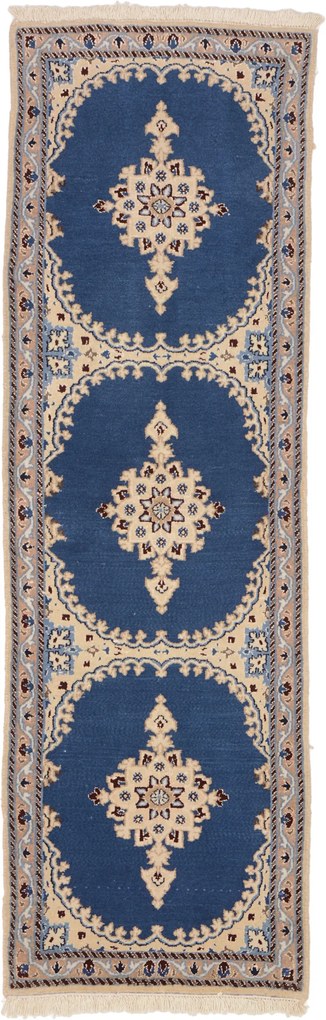 Nain Tappeto 190 x 60 (Iran) Annodato A Mano