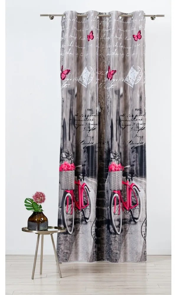 Tenda grigia 140x245 cm Mercato - Mendola Fabrics