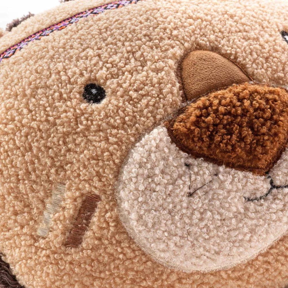 Cuscino per bambini in micropile Lionceau - douceur d'intérieur