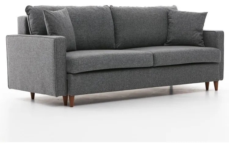 Divano letto grigio scuro 210 cm Eva - Balcab Home