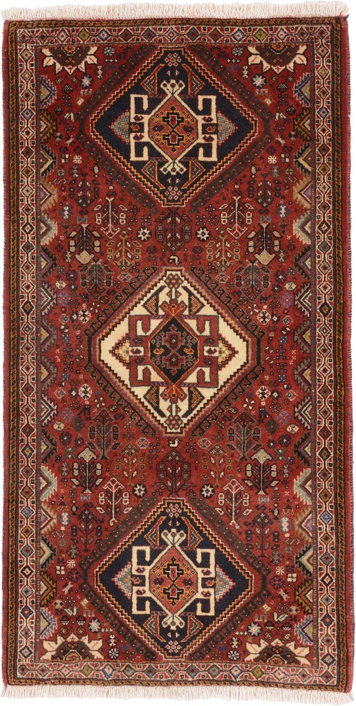 Gashghai Tappeto 80 x 150 (Iran) Annodato A Mano