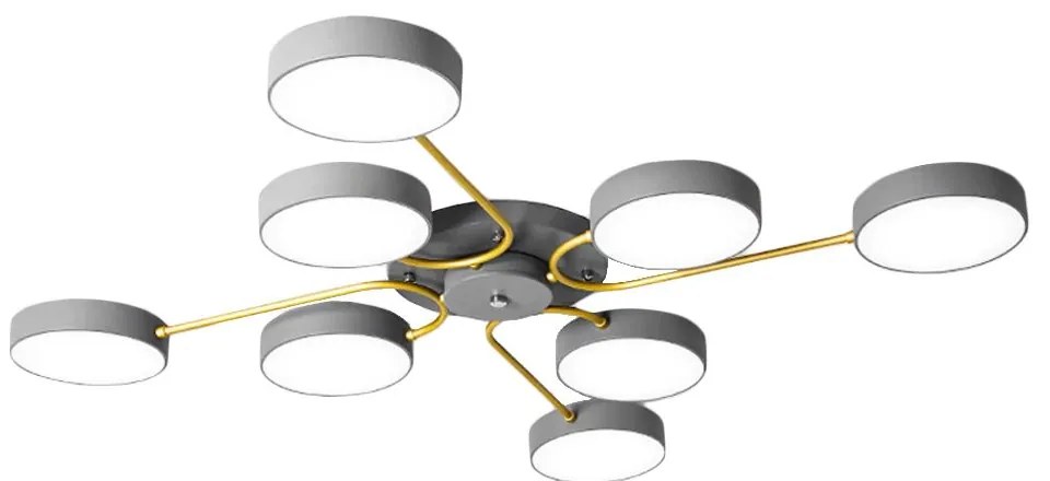 LAMPADA DA SOFFITTO  GREY APP532-8C