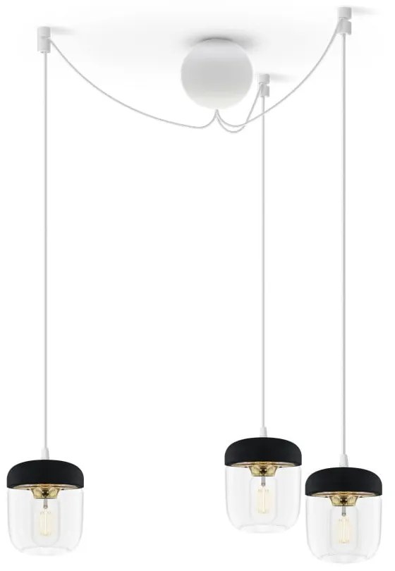 Cavo bianco a tripla sospensione per apparecchi Cannonball - UMAGE