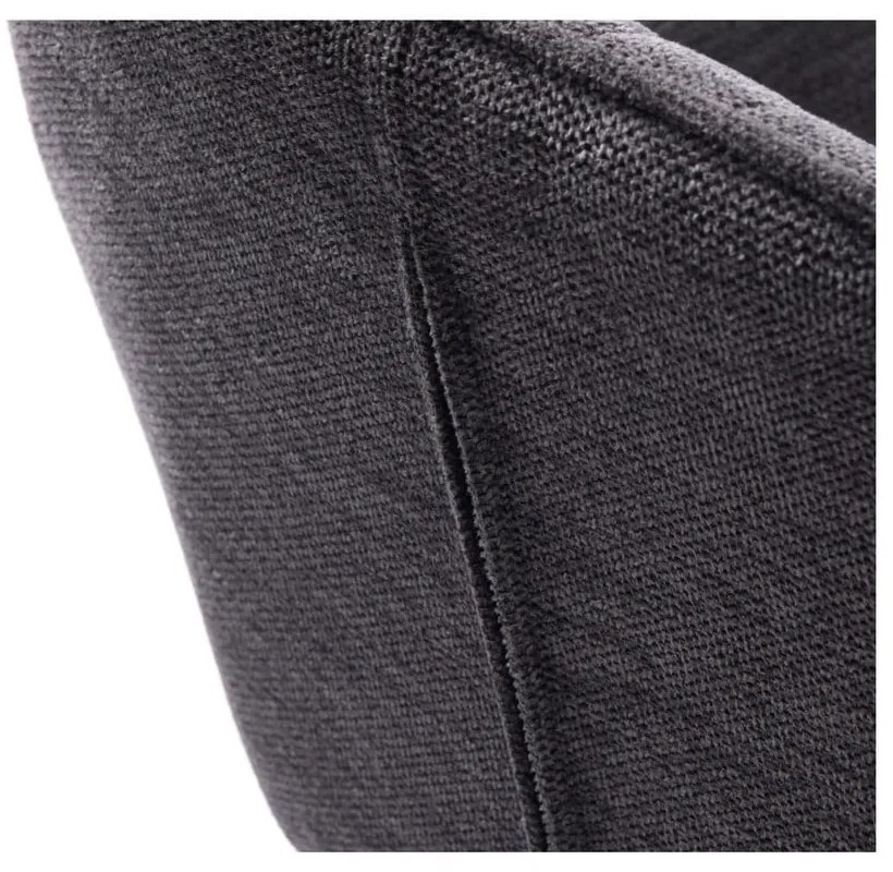 Sgabello da bar grigio scuro con altezza regolabile Nolan - Unique Furniture