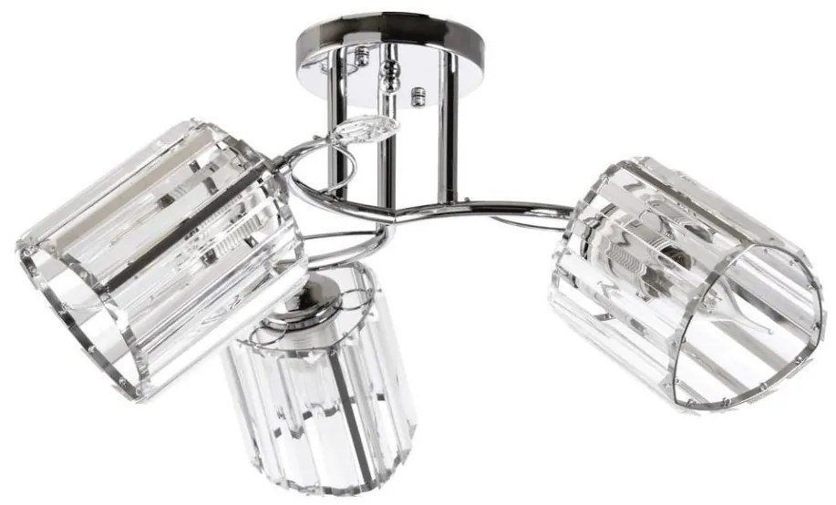 Lampadario a sospensione con supporto rigido 3xE27/60W/230V