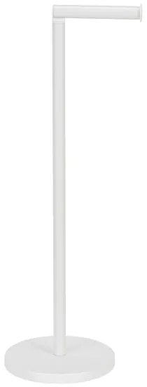 WENKO 21424100 - Portarotolo per carta igienica 21x55 cm bianco