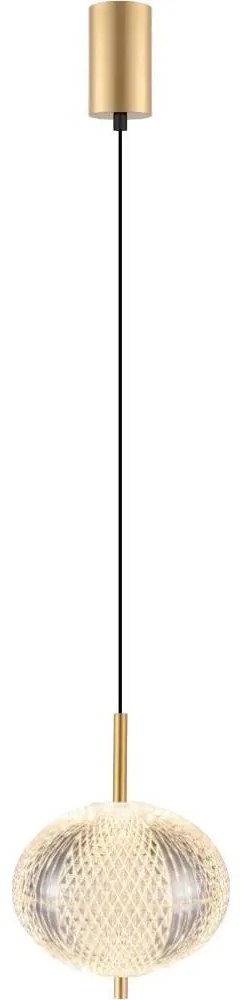 Zuma Line 003064-034758 - Lampadario LED sospeso su cavo GALATEA LED/6,5W/230V oro