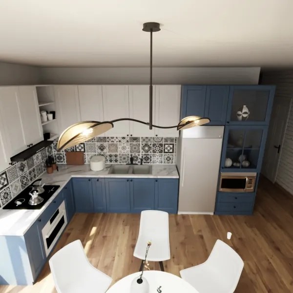 Lampadario a sospensione con supporto rigido LOTUS 2xE14/10W/230V nero/beige