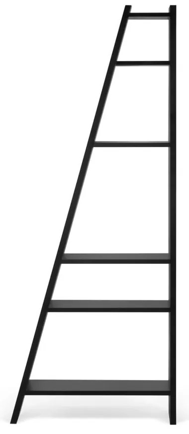 Libreria nera 76x195 cm Delta - TemaHome