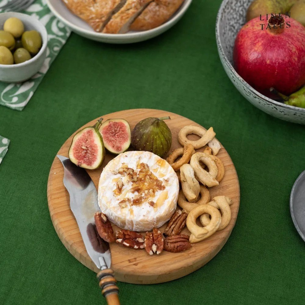 Tovaglia in lino 140x200 cm True Green – Linen Tales