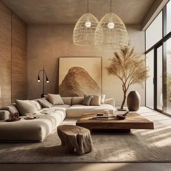 Immax 08260L - Lampadario sospeso con cavo BOHO DELICADO 1xE27/40W/230V Ø 38 cm