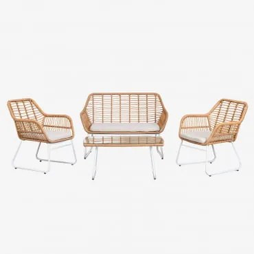 Set per Esterni Visutt Bianco - Sklum