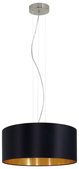Eglo 31605 - Lampadario a sospensione con filo MASERLO 3xE27/60W/230V