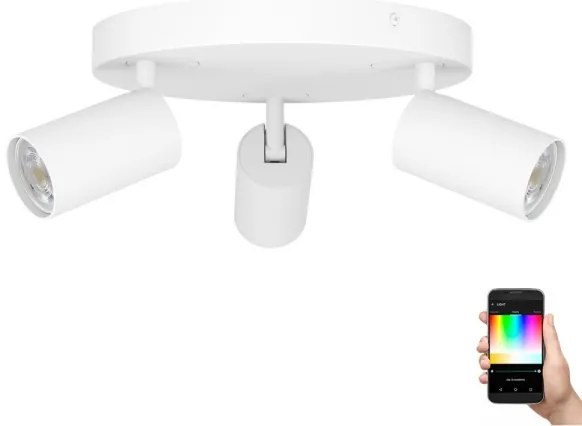 Eglo 900338 - Faretto LED RGBW Dimmerabile TELIMBELA-Z 3xGU10/4,9W/230V