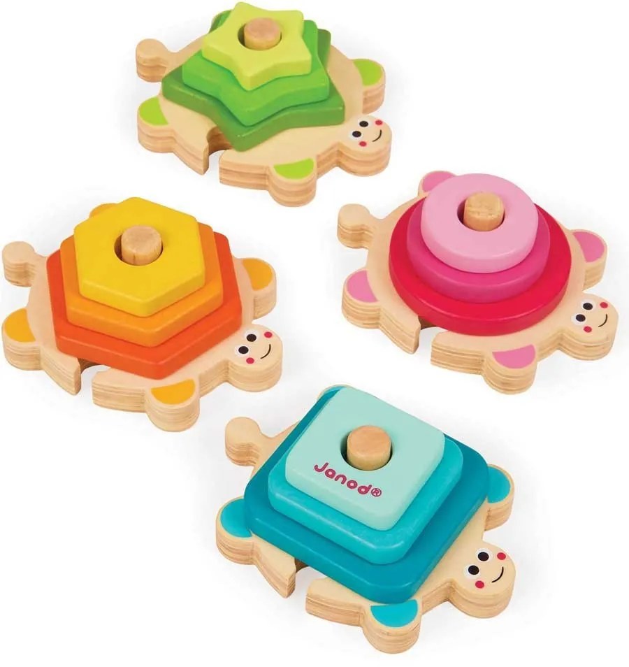 Tartarughe Impilabili I Wood - legno