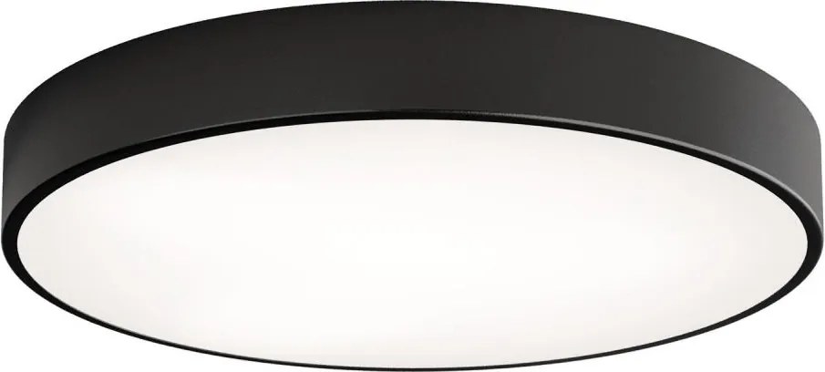 Plafoniera con sensore CLEO, 5x E27 / 24W / 230V, Ø 60 cm, nero