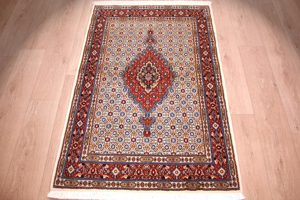 Moud Tappeto persiano 150x100 (Iran) Annodato A Mano