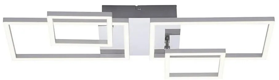 Leuchten Direkt 14030-55 - Lampadario LED da superficie IVEN 2xLED/12W/230V + 2xLED/5,5W