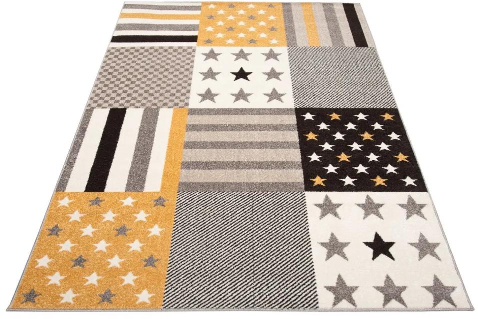 Adorabile tappeto con stelle Larghezza: 160 cm | Lunghezza: 230 cm