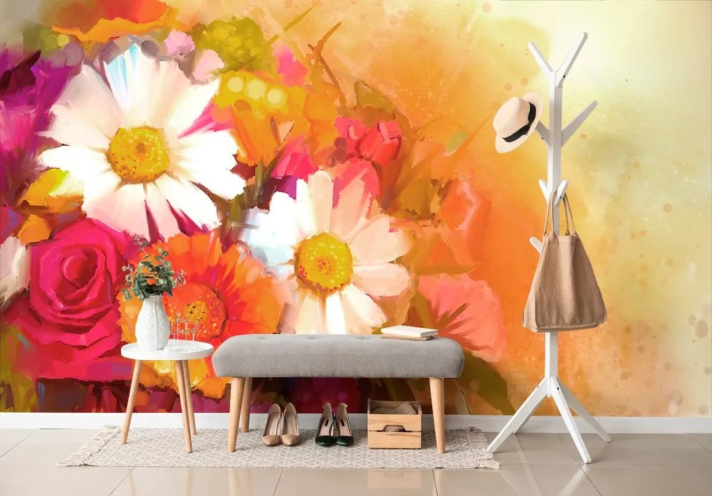 Carta da parati autoadesiva – Splendido bouquet