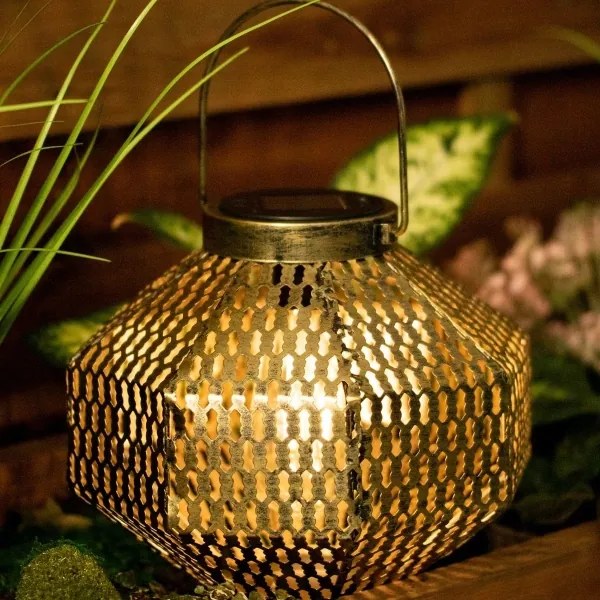 Lampada LED solare LAURA 1xE27/1,2V IP44