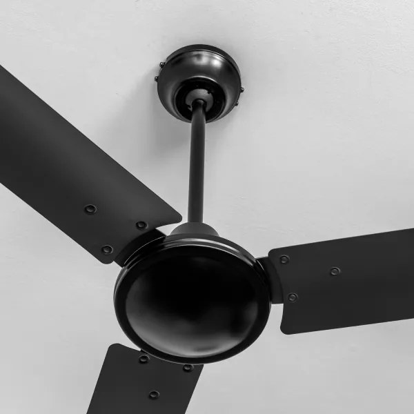 ZEVENTI - Ventilatore a soffitto TOFINO nero