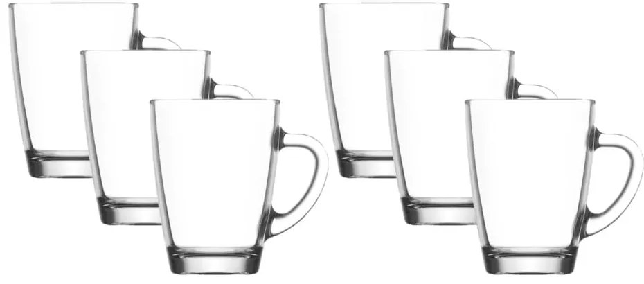 Set di 6 bicchieri in vetro da 300 ml - Hermia