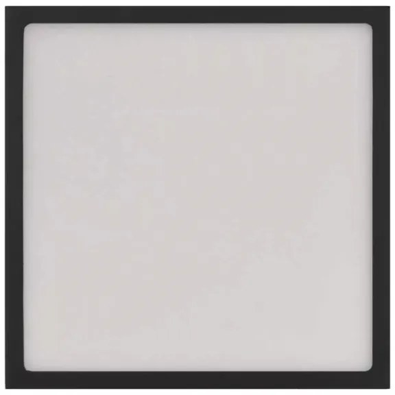 Plafoniera LED LED/21W/230V 3000/3500/4000K 22,5x22,5 cm nera