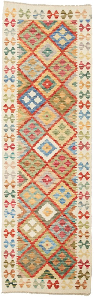 Kilim Tappeto 80 x 250 (Pakistan) Tessuto A Mano