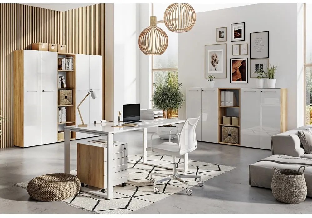 Tavolo da lavoro in rovere 160x80 cm Monteria - Germania