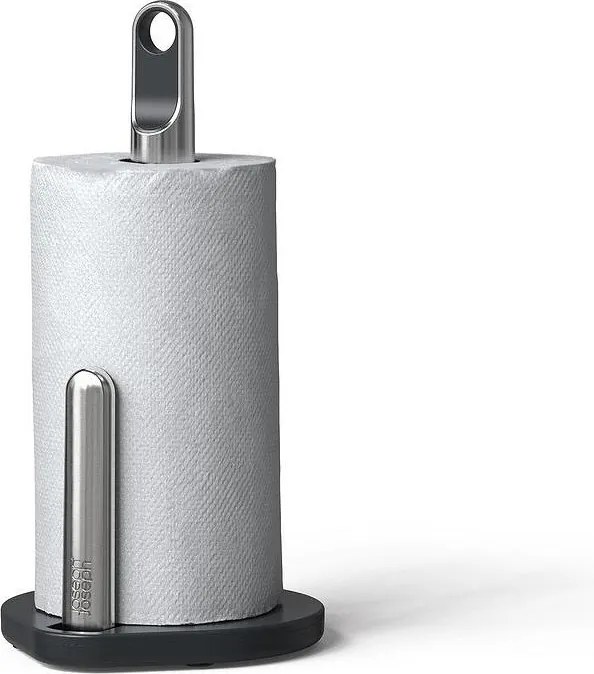 Portarotolo da cucina verticale grigio scuro in plastica Hold – Joseph Joseph