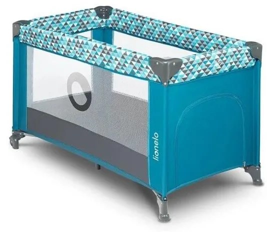 Lionelo - Culla da viaggio STEFI turchese