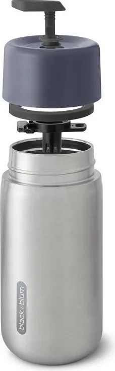 Tazza termica argentata in acciaio inox 340 ml – Black + Blum