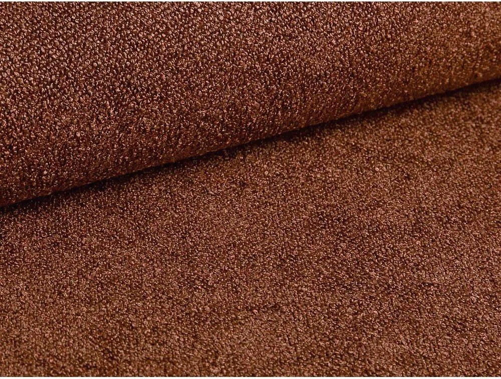 Letto matrimoniale imbottito color mattone con contenitore con rete inclusa 160x200 cm Eric – Micadoni