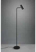 Piantana Marley Nero E Spot Cilindrico H151 Trio Lighting