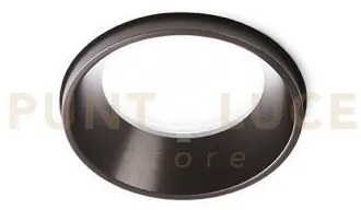 Thessaly faretto da incasso 1 luce bordo raso bronzo spazzolato ip5...