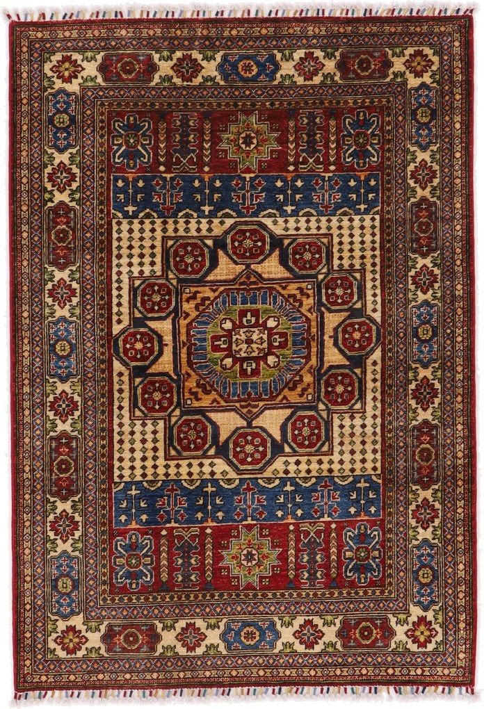 Mamluk Tappeto 190 x 130 (Afghanistan) Annodato A Mano
