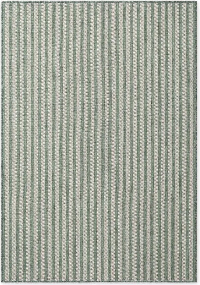 Tappeto da interno/esterno verde/color crema 160x230 cm Haringey Linley – Ted Baker