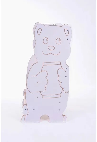 Torre d'apprendimento BEAR bianco/acero