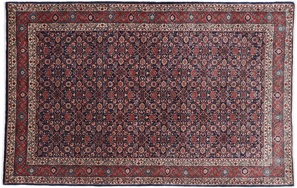 Sarouk Tappeto 210x140 (Iran) Annodato A Mano