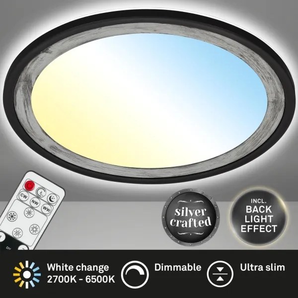 Brilo - Plafoniera LED dimmerabile SLIM LED/22W/230V 2700-6500K + +TC