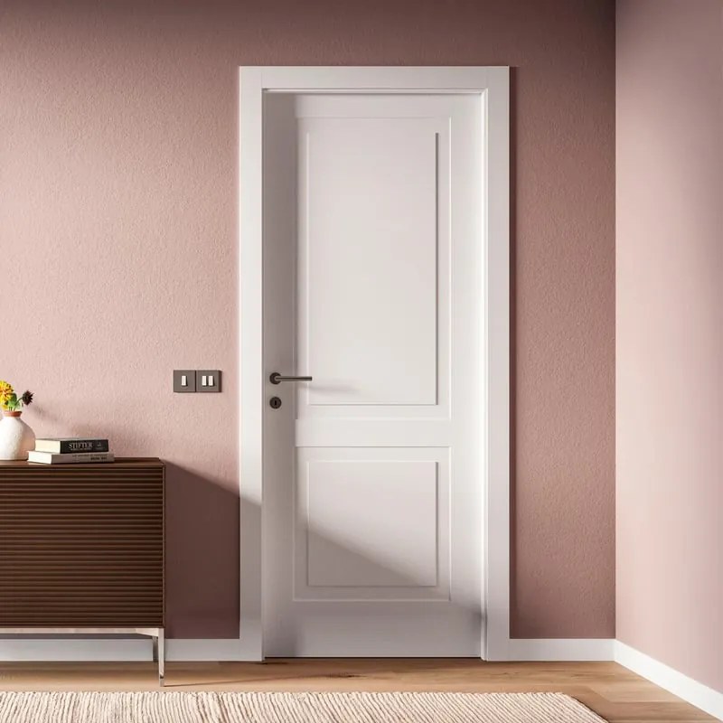 Porta battente POLARIS bianco L 70 x H 210 cm reversibile