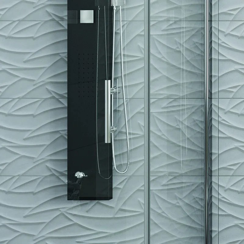 Box doccia 80x70 anta battente 80 e fisso 70 modello KS2800S - KAMALU