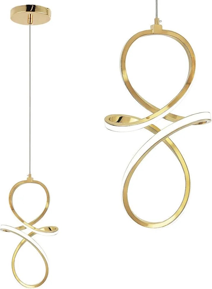 Lampada a sospensione LED LHJ091-1CP GOLD