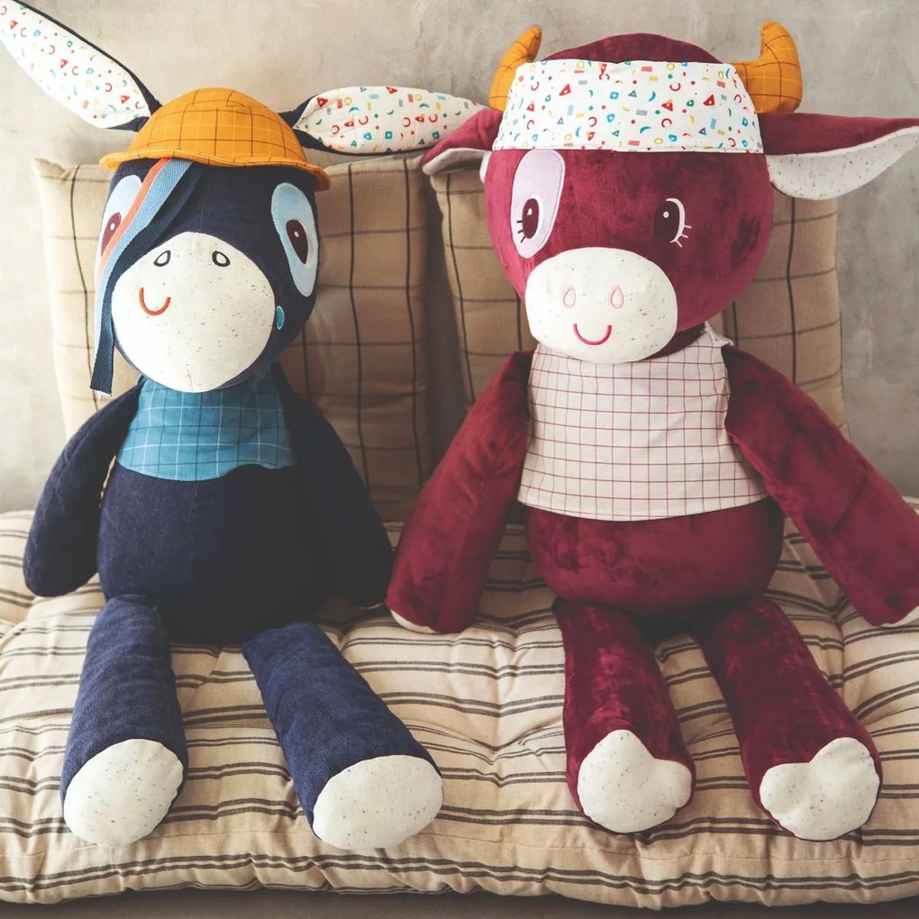 Lilliputiens - Peluche di mucca extra grande - Rosalie