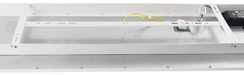 Plafoniera moderna in acciaio 120 cm con LED dimmerabile a 4 livelli - Liv