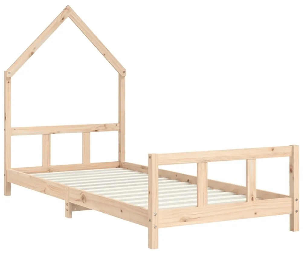 Giroletto per bambini 90x190 cm in legno massello di pino