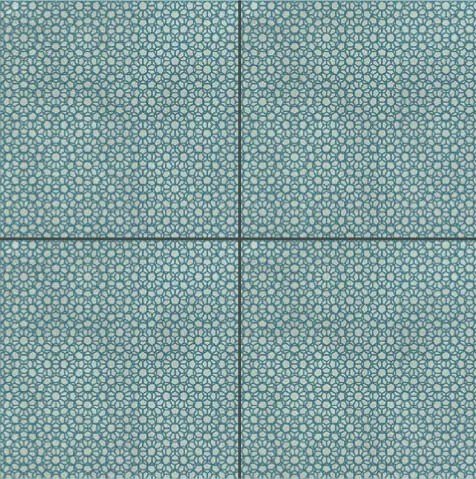 Mutina Azulej Renda Piastrella Smaltata Cm 20x20 Gres Porcellanato Grigio