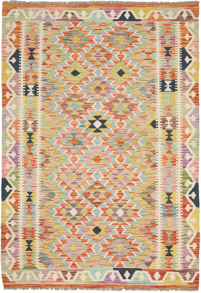 Kilim Tappeto 170x120 (Pakistan) Tessuto A Mano