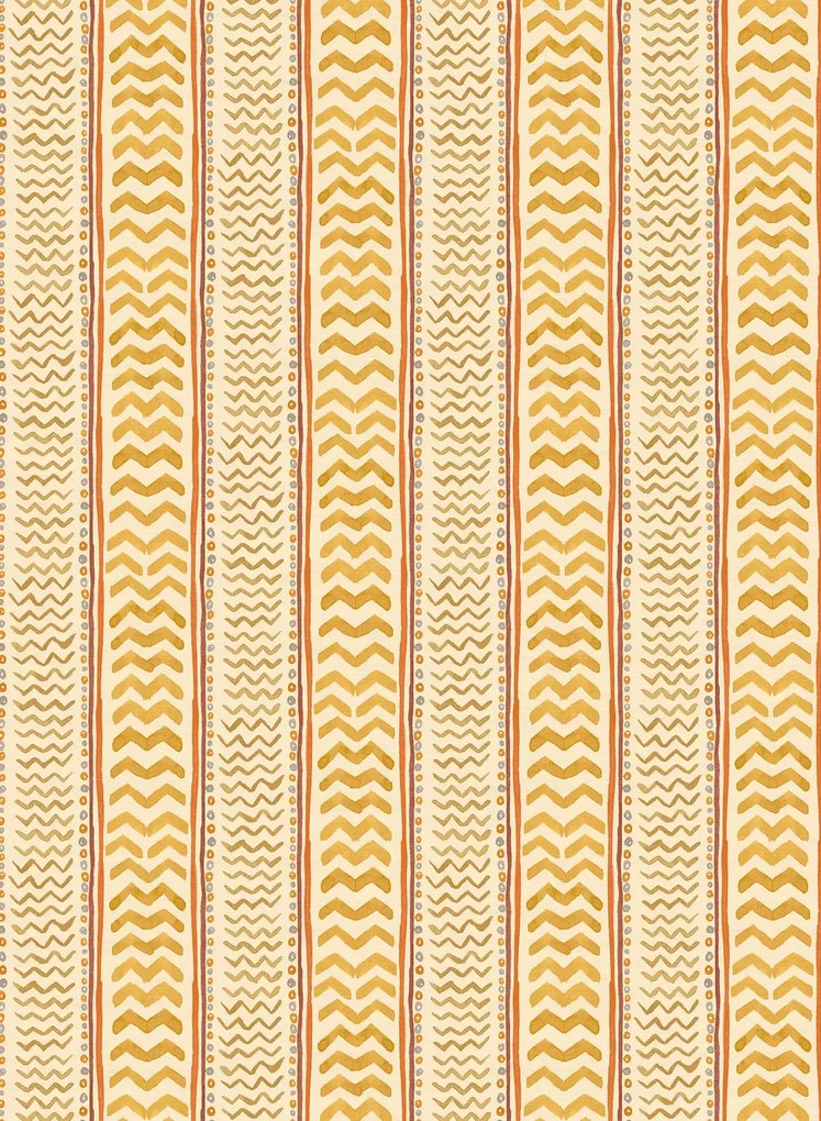 GP & J Baker Carta da parati Wriggle Room - Ochre